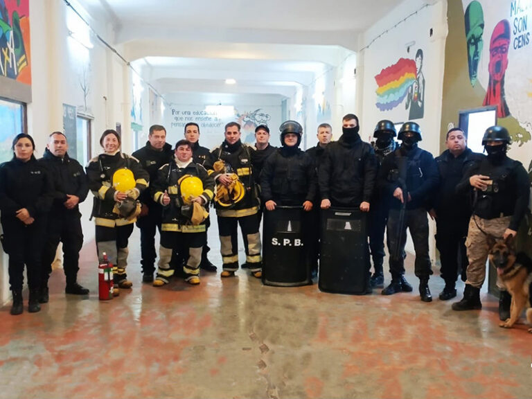 Simulacro de incendio fortaleció la capacidad de respuesta y prevención en la Unidad 7