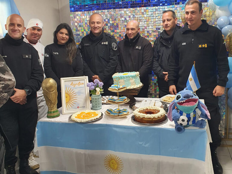El personal de la Unidad 31 compartió un agasajo por el Día del Padre