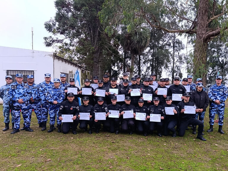 Finalizó el XXXIII Curso de Formación de Traslado y Custodia de Detenidos