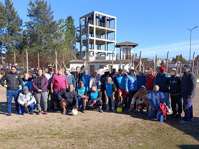 Se disputó la final del torneo de fútbol +50 en la Unidad 26 de Olmos