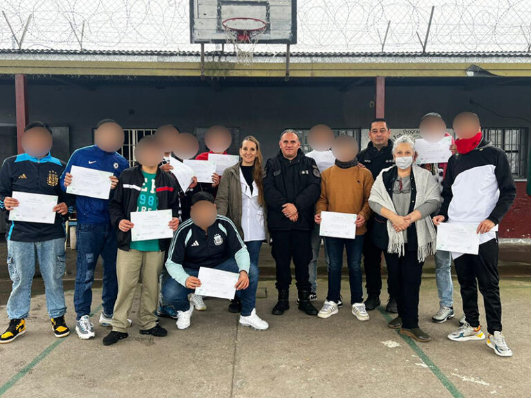 Concluyeron los talleres de abordaje de adicciones y manejo de la ira en la Unidad 54