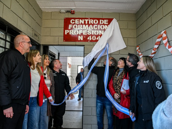 Se inauguró un Centro de Formación Profesional en una cárcel de La Plata