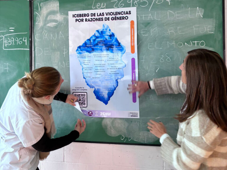 Jornada de reflexión en el marco de Ni una menos en la Unidad 17