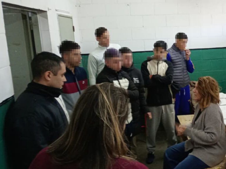 Visita institucional de la Dirección Provincial de Enlace Comunitario a la Unidad 54