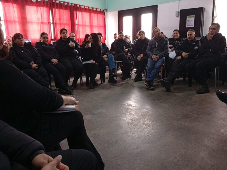 Se realizó un taller sobre gestión penitenciaria y perspectiva de género en Melchor Romero