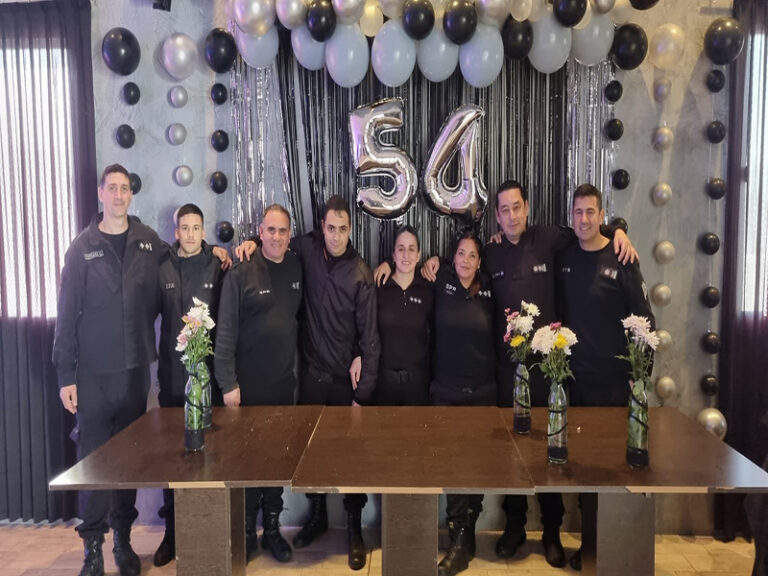 Almuerzo de camaradería en conmemoración del Día del Agente Penitenciario en la Unidad 54