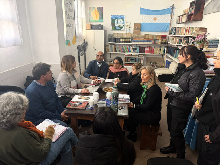 En la Unidad 3 se realizó una Mesa intersectorial de Educación en contexto de encierro