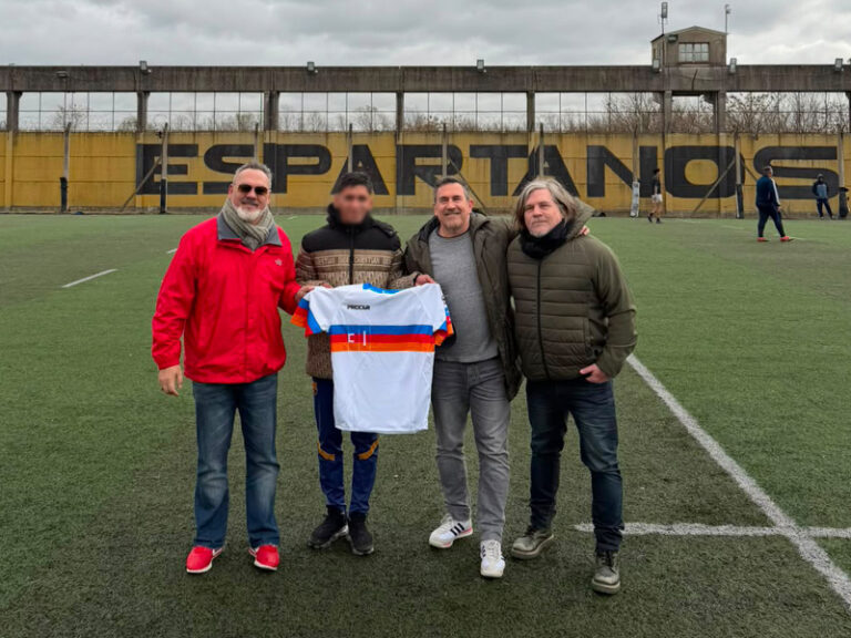 Visita de un club de rugby pampeano a la Unidad 48