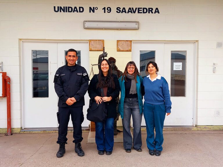 Se realizó una exposición del taller “Ni Una Menos” para internos de la Unidad 19
