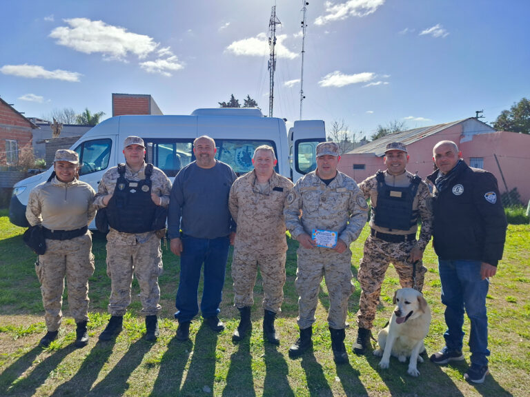La dirección de Cinotecnia participó de los festejos por el día del niño en una jornada recreativa