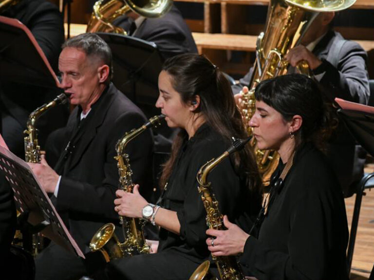 Concierto de la Banda de Música del SPB en el Teatro Argentino de La Plata por los 120 años de la Escuela Anexa