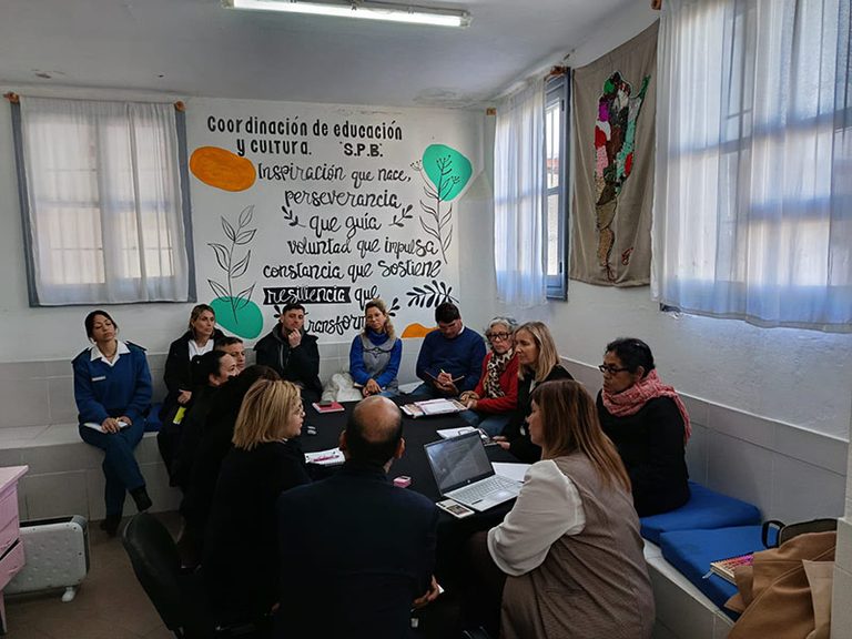 Se realizó la segunda Mesa Intersectorial de Educación en Contexto de Encierro en San Nicolás