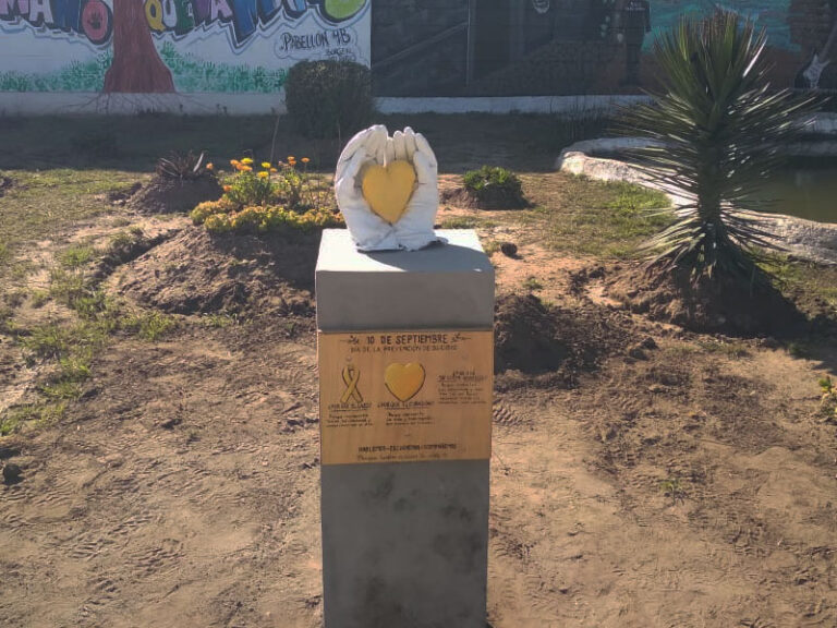 Una intervención visual promovió la prevención del suicidio en la Alcaidía Penitenciaria Junín
