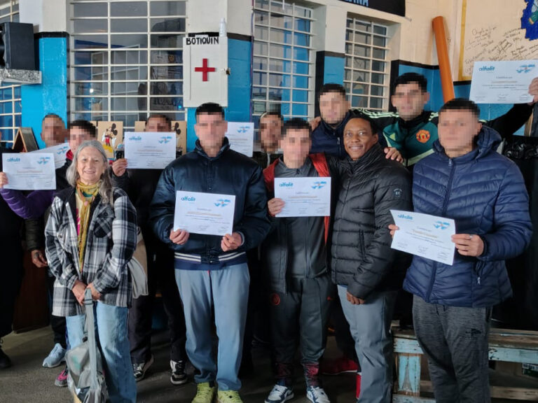 La Unidad 24 recibió la visita del Programa ALFALIT y entregó certificados de alfabetización