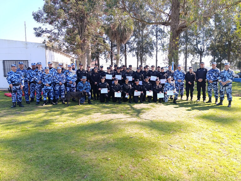 Finalizó el XXXIV Curso de Formación de Traslado y Custodia de Detenidos