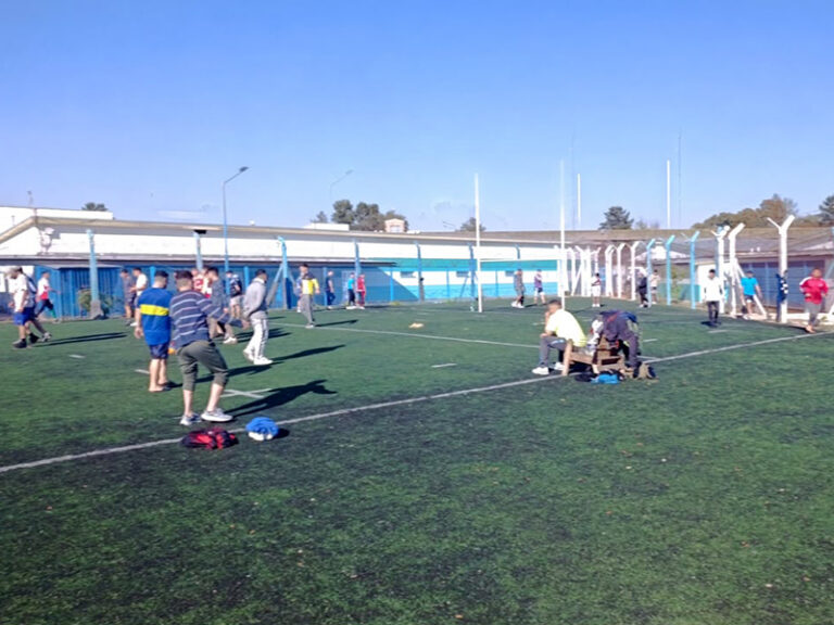 Jornada de actividad física y recreación en la Unidad 46