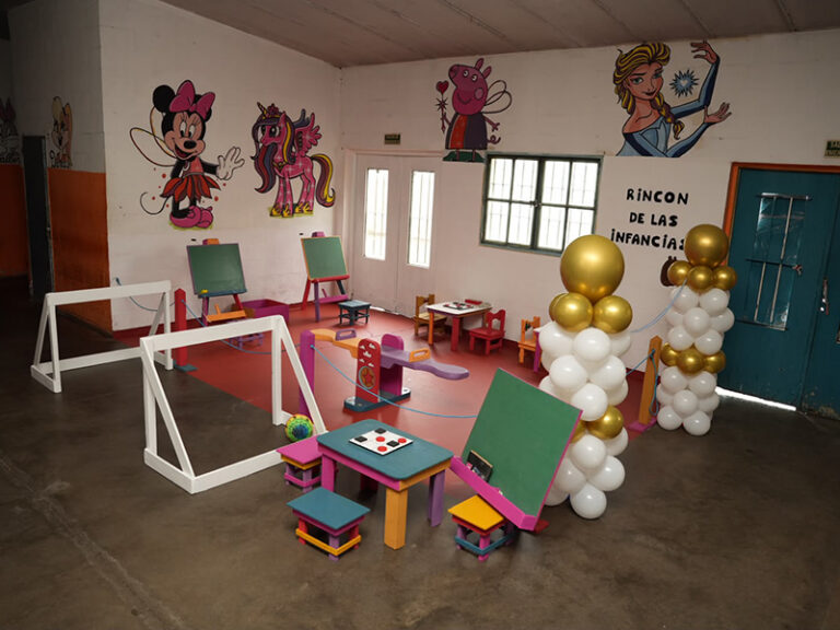 Fortalecimiento del vínculo familiar: inauguraron un “Rincón de las Infancias” en la Alcaidía Penitenciaria Batán