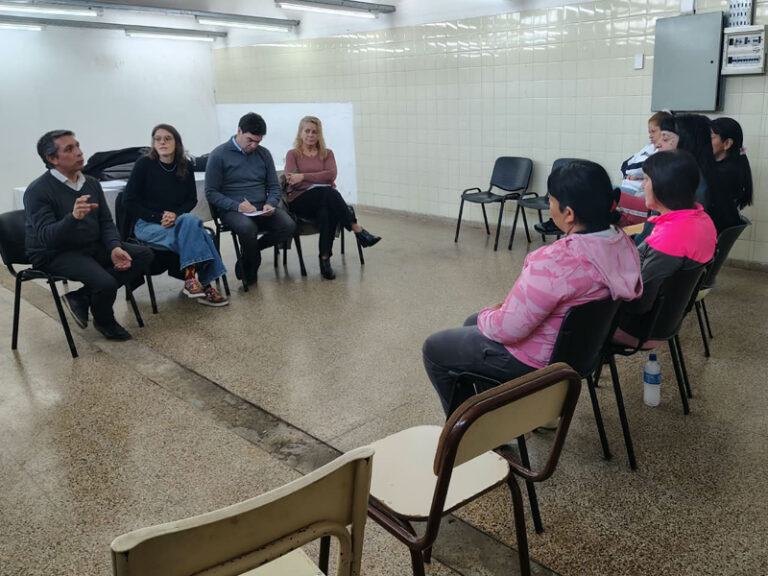 Reunión del Comité de Prevención y Solución de Conflictos en la Unidad 8 Los Hornos