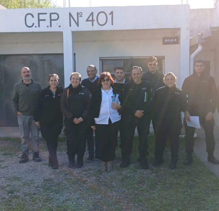 CPM: Se llevó a cabo un encuentro de trabajo entre el CFP N°401 y los cordinadores de área de los complejos penitenciarios de Magdalena