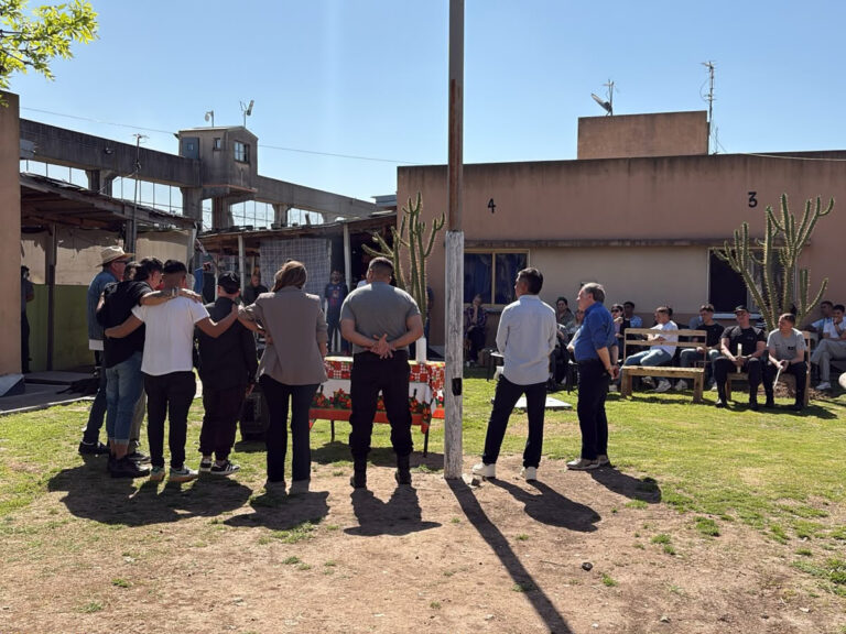 Inauguraron una Casa Universitaria en el Régimen Abierto de la Unidad 48 San Martín