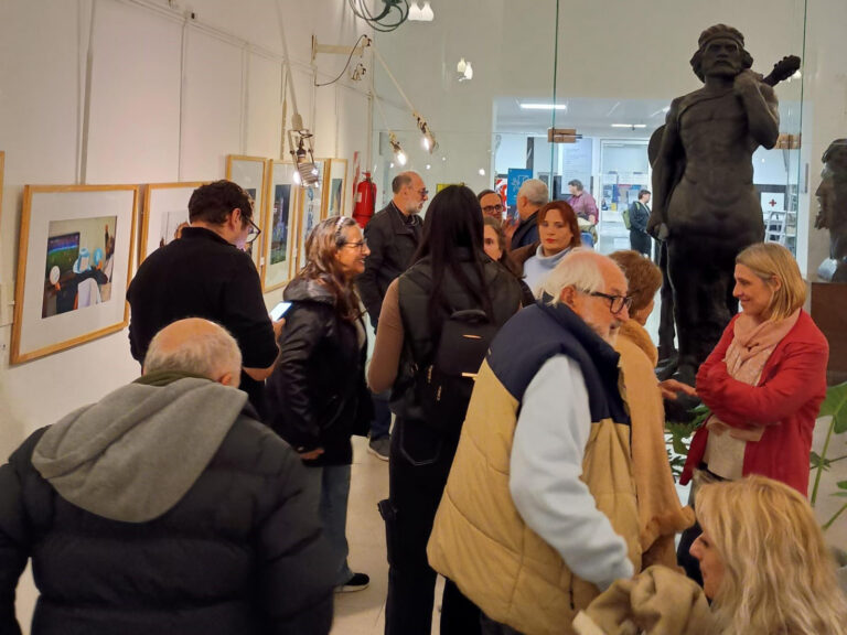 Se inauguró la muestra de fotografías del concurso “El Mundial en mi ciudad” en el Museo de Arte de la UCALP