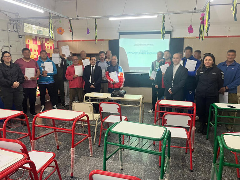 Se realizó con éxito un curso de manipulación de alimentos en la Unidad 11 de Baradero