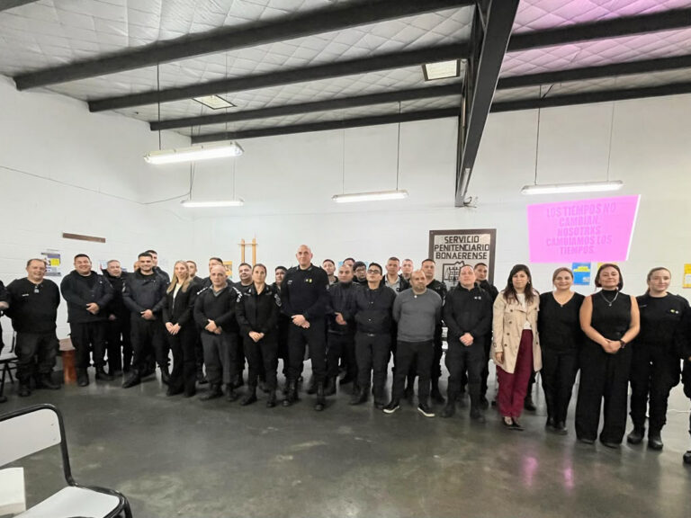 Se realizó un taller de nuevas masculinidades para personal penitenciario de San Martín